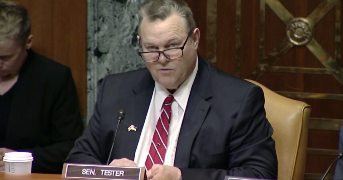 Senator John Tester is running for a fourth term in the US Senate